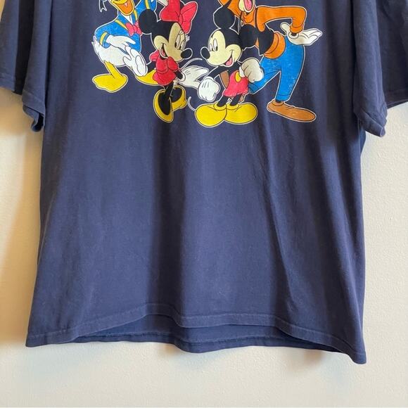 Disney L Vintage short sleeve t-shirt Mickey Minnie Donald Goofy Y2K - Picture 3 of 7